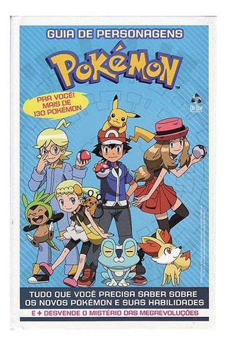Livro Guia De Personagem Pokémon - Vários Autores [2016]